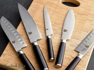 Cuchillos Shun-Damasco