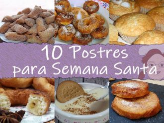 10 postres para semana santa