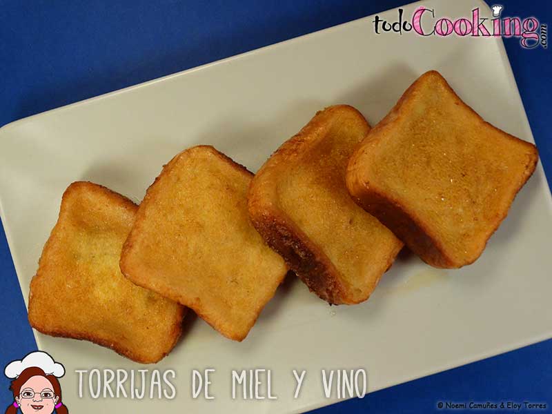 Torrijas-de-Miel-y-Vino - postres para semana santa