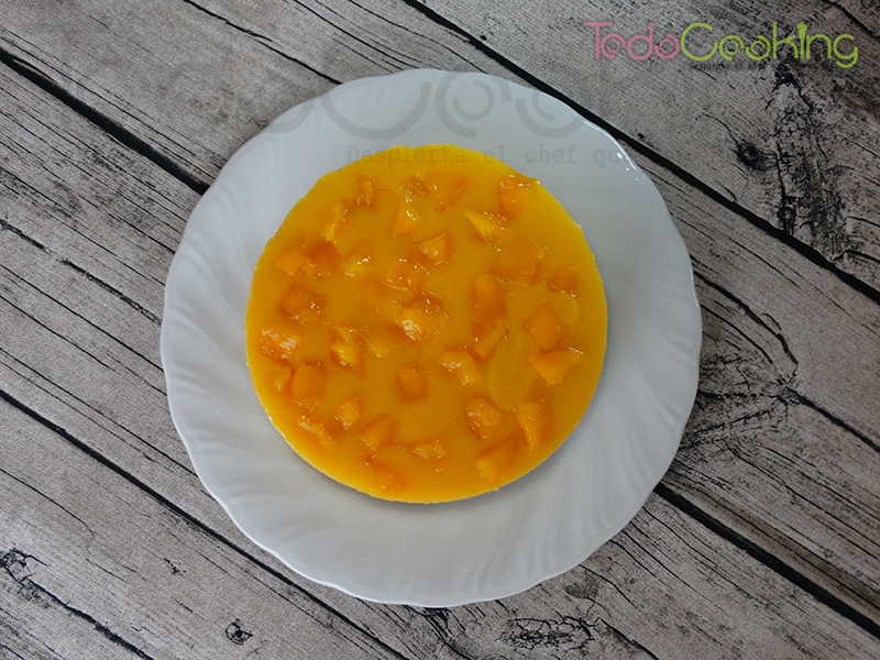 Cheesecake de mango - tarta de queso mango