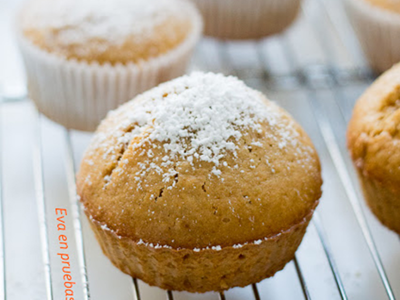 Magdalenas de Turrón