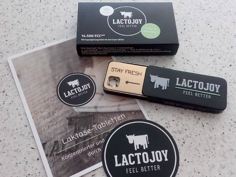 comprimidos de lactasa