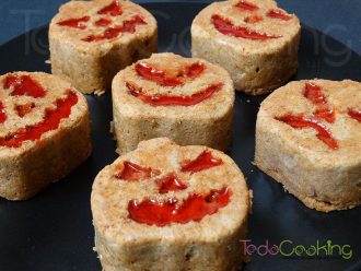 Mini Bizcochos de calabaza Hallooween