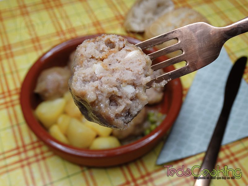Albóndigas en salsa a la cerveza