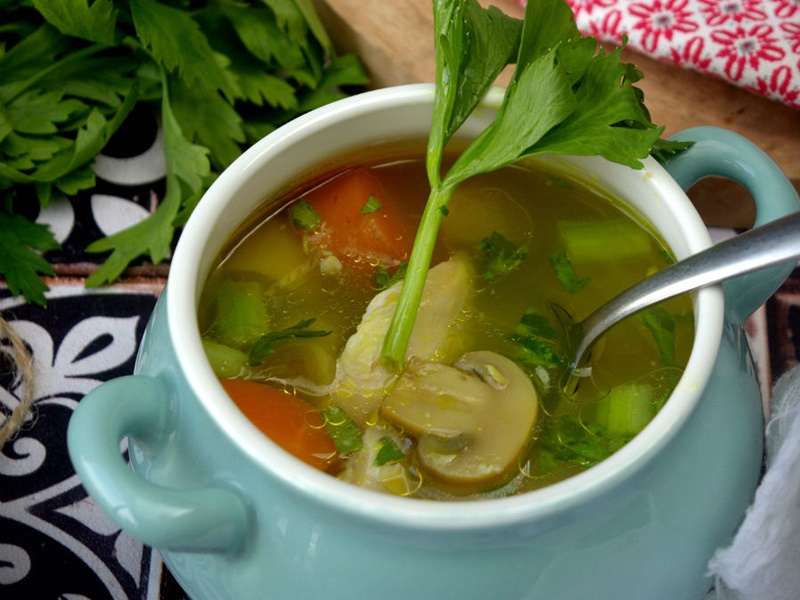 sopas y cremas reconfortantes - sopa antigripe