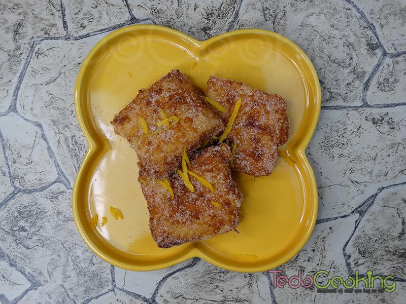 Leche frita casera