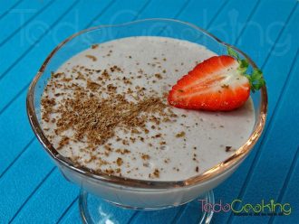 Natillas de fresas