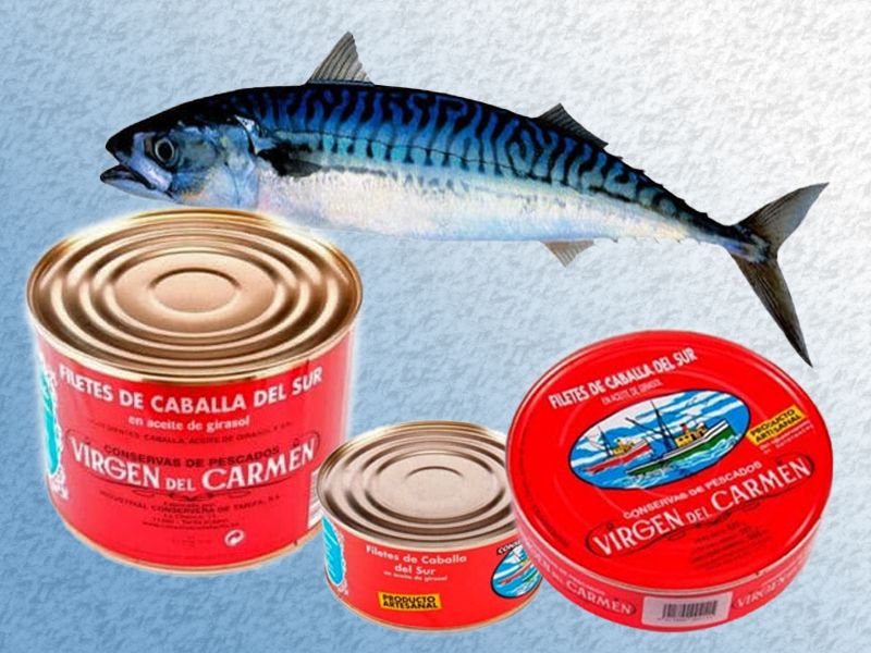 Descubre la caballa de Conservas Virgen del Carmen