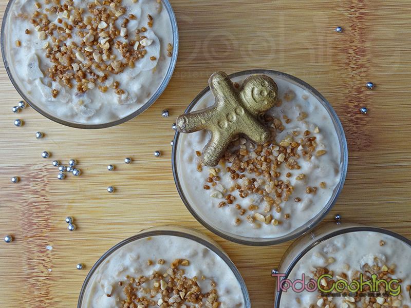 Mousse de turrón de Jijona