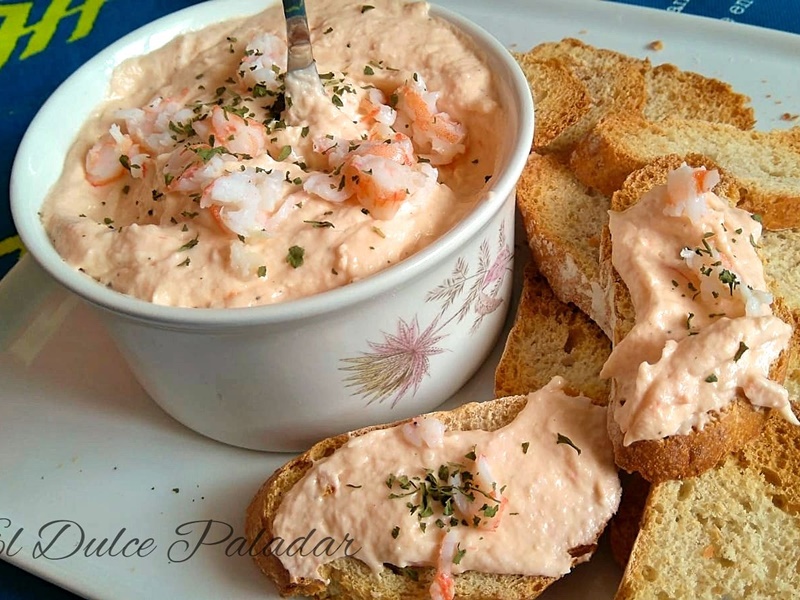 Paté langostinos