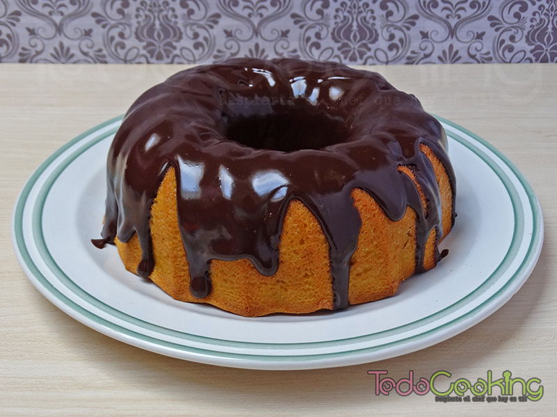 Bizcocho de zanahoria con chocolate negro 02