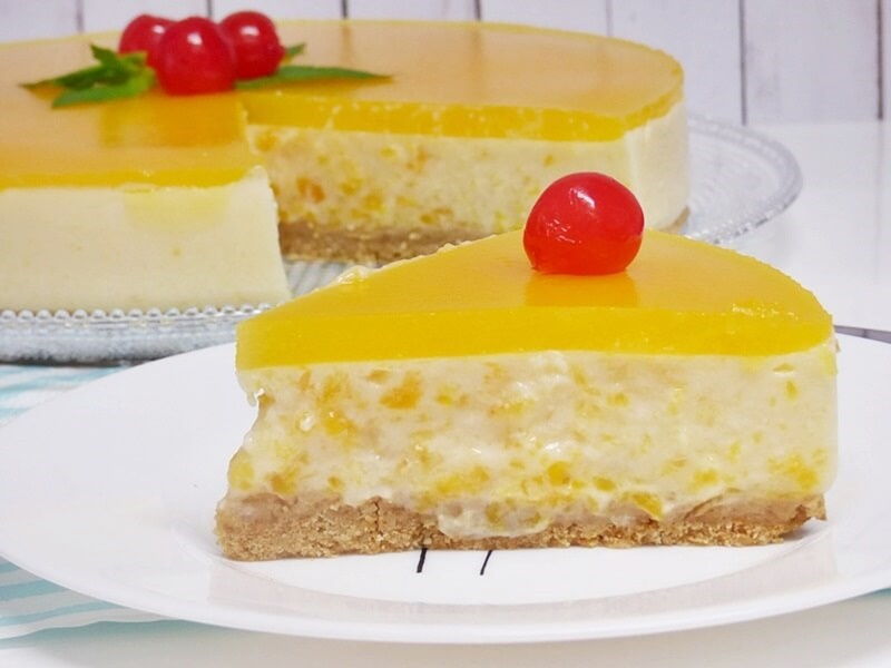 tarta-melocotón almibar