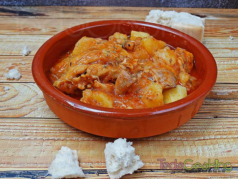 Guiso de pollo con patatas 03