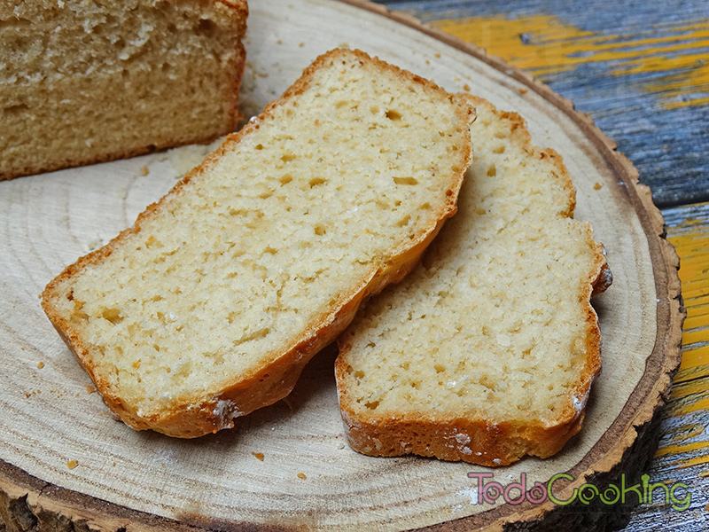 Pan sin amasado con harina común 04