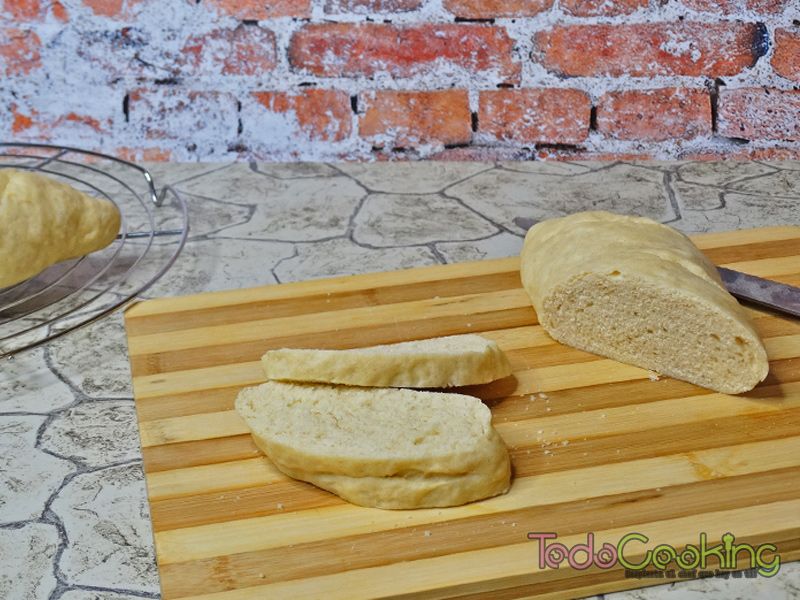 Pan sencillo en el microondas 03
