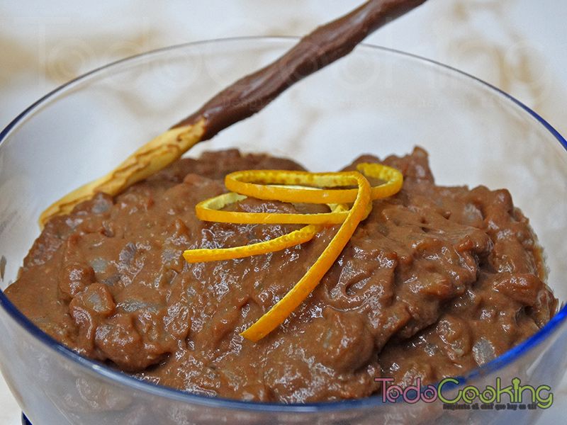 Crema de arroz con chocolate a la naranja 04