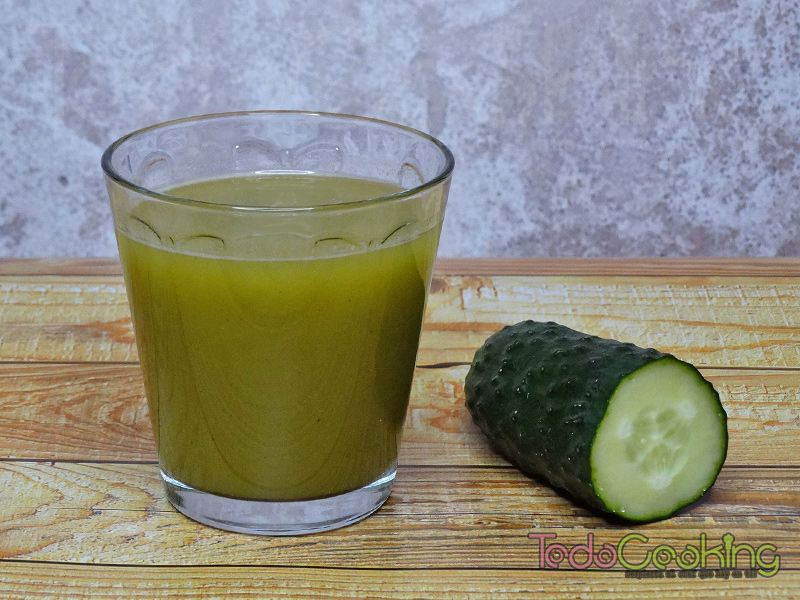 Zumo verde pepino
