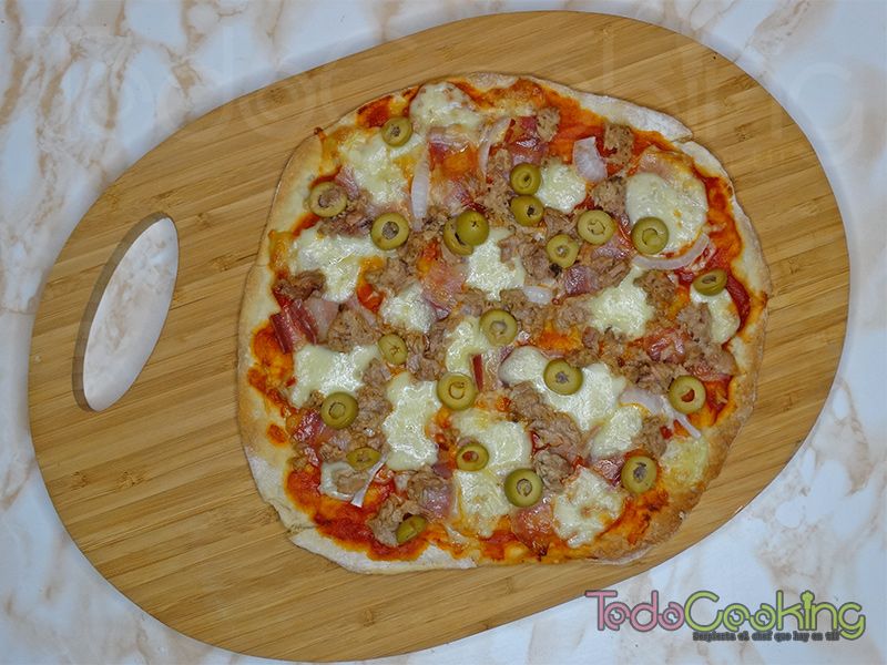Masa de pizza sin reposo 03