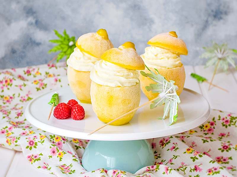 helado de limón y mascarpone