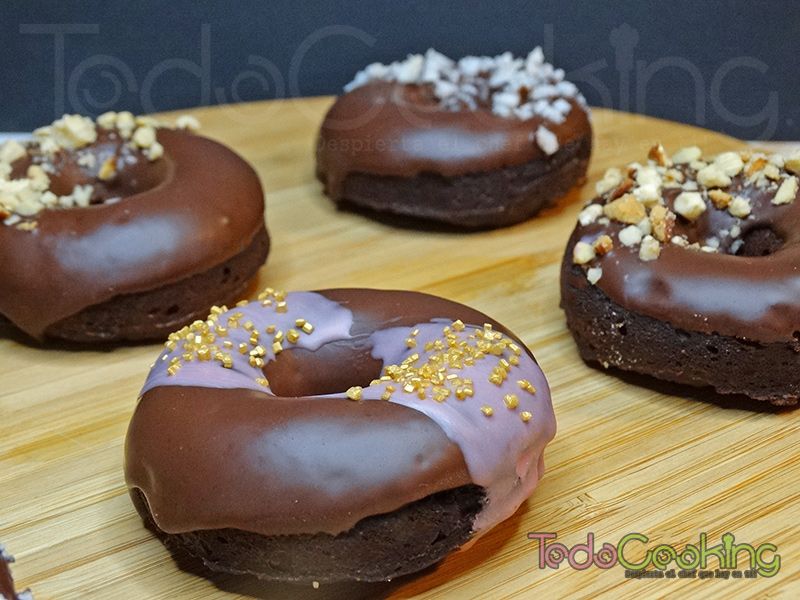 Donuts de chocolate saludables 03