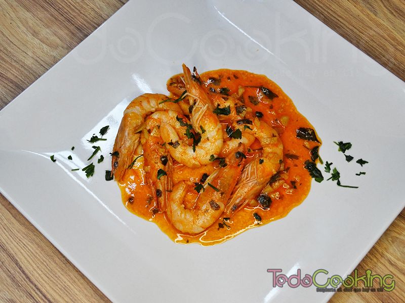 Langostinos al Whisky 01