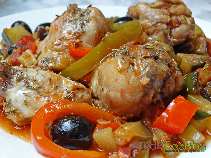 Pollo a la campesina