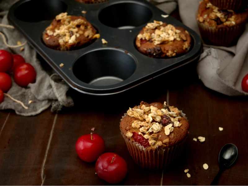 muffins ciruela