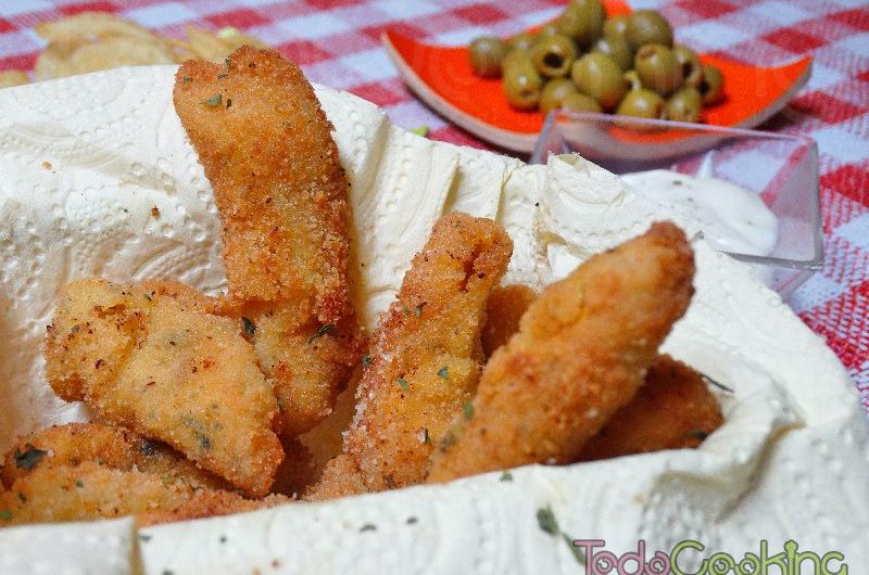 Lagrimitas de pollo adobadas