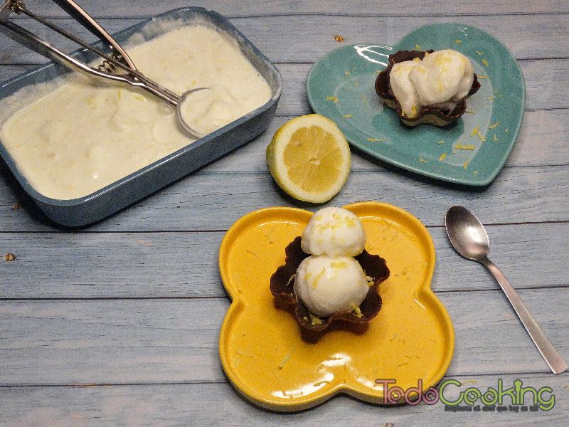 Helado de limon con yogur 01