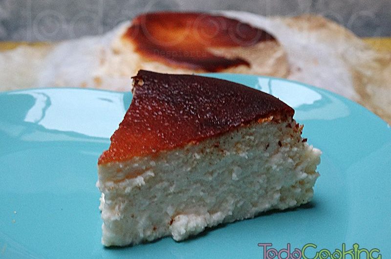 Tarta de queso La Viña con MyCook Touch de Taurus. 