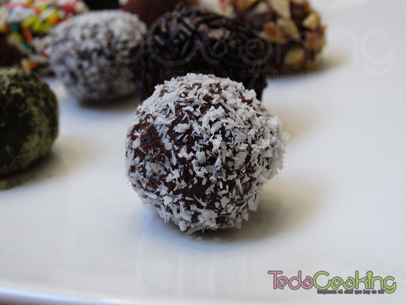 Trufas de chocolate con mantequilla de cacahuetes 06