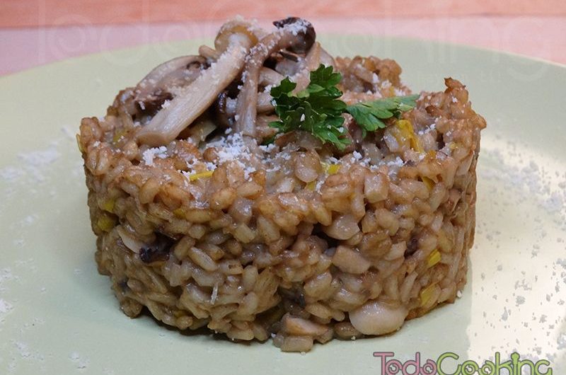 Risotto de setas