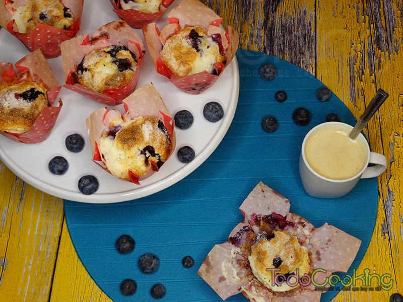 Muffins de arandanos y queso 02