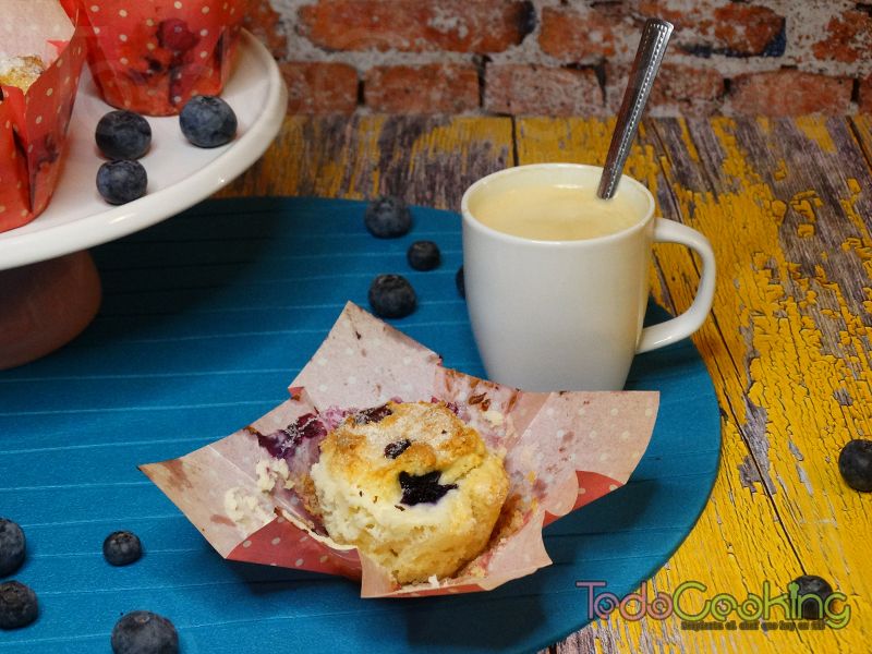 Muffins de arandanos y queso 06