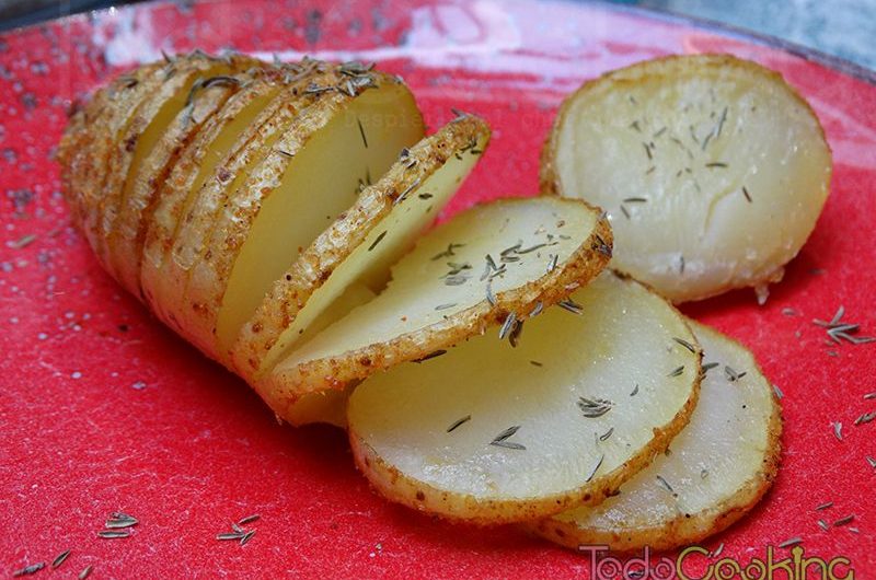 Patatas Hasselback, la guarnición ideal y fácil para tus platos!