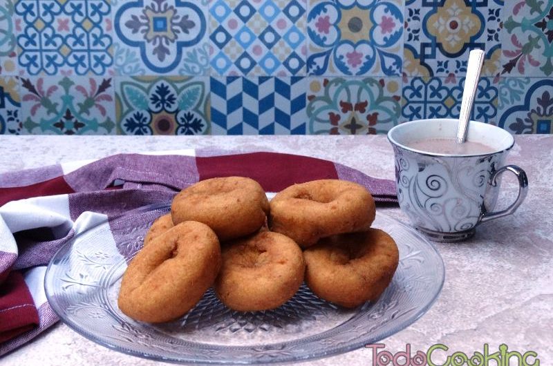 Rosquillas de flan esponjosas, fáciles y deliciosas!