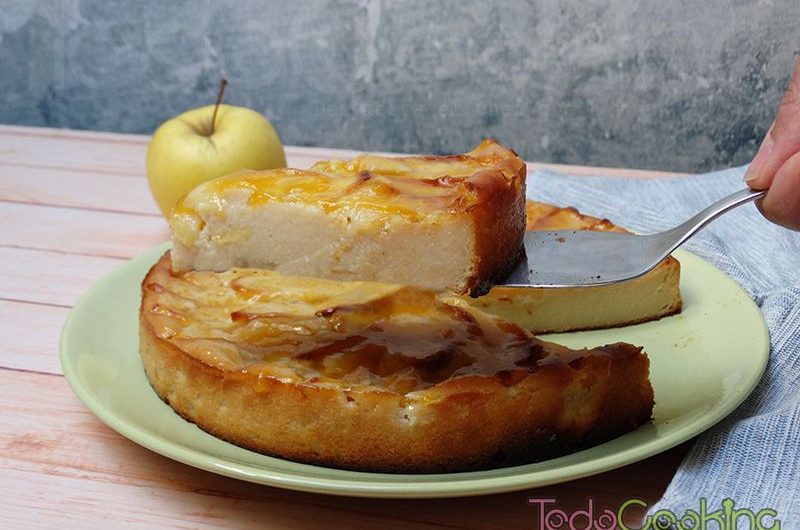Tarta de manzana y yogur. Receta muy fácil y deliciosa!