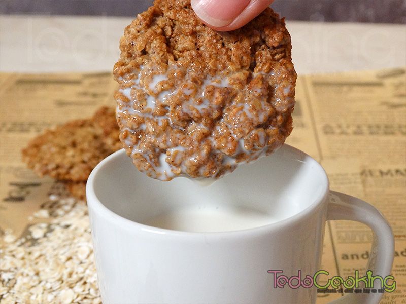 Galletas de avena caseras con canela 02