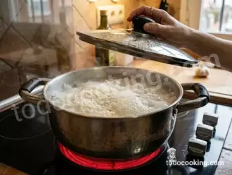 Arroz blanco perfecto olla