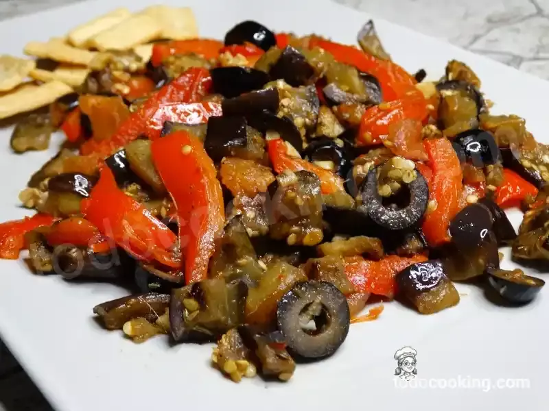 Berenjenas a la cántabra con anchoas