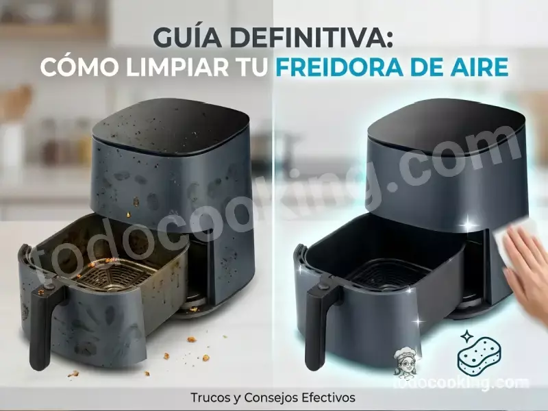 Cómo limpiar la freidora de aire
