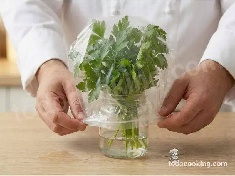 Conservar hiervas en frigorifico