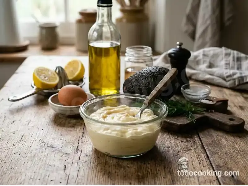 Mayonesa Casera (¡El truco para que nunca se te corte!)
