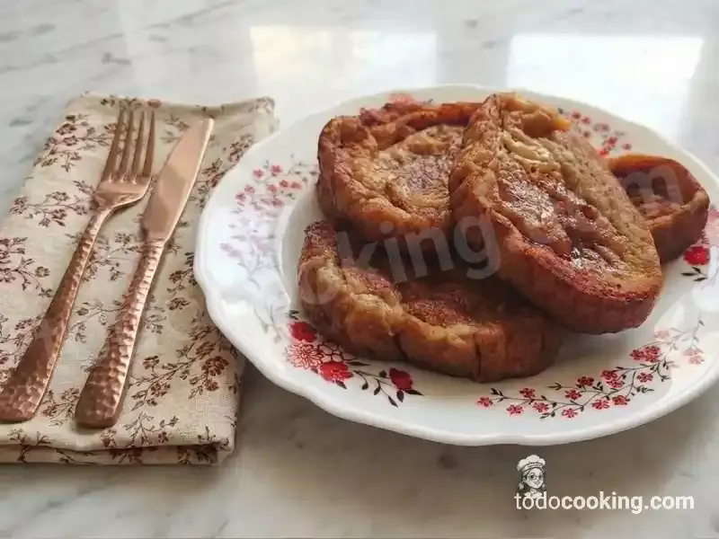 Torrijas en air fryer (más ligeras y sin freír)