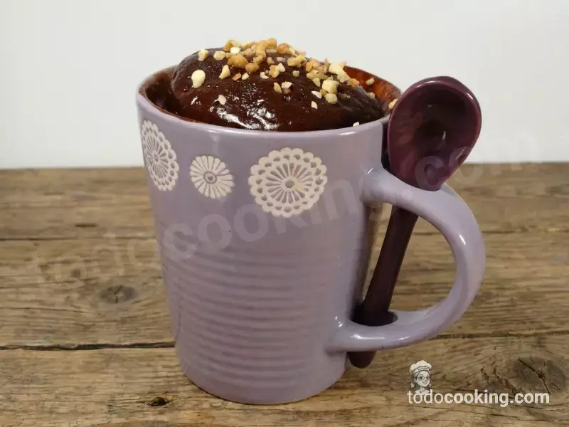Mug Cake de Nutella listo en 5 minutos