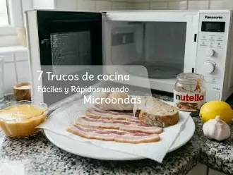 7 trucos de cocina en microondas para ahorrar tiempo y esfuerzo en Todocooking