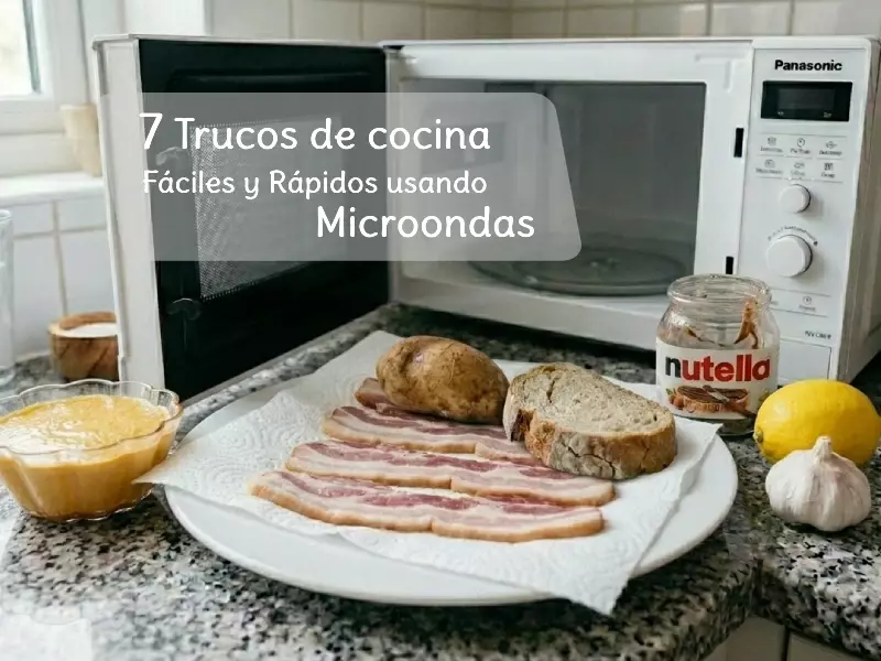 7 trucos de cocina en microondas para ahorrar tiempo y esfuerzo
