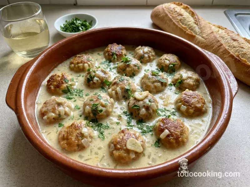 Albóndigas en salsa de vino blanco: la receta de mi casa, sencilla y sabrosa
