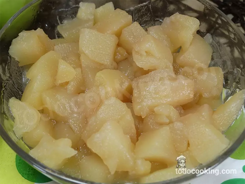 Compota Manzana detalle