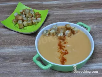Crema de zanahoria y calabacin